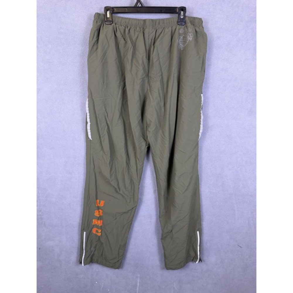 New Balance Mens Large Long USMC Marine Corps Pants Running Suit PT Vented‎